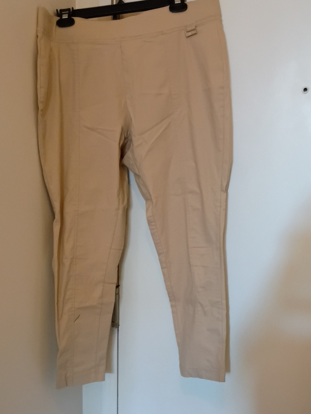 Calvin Klein Slim Stretch Chinos in Beige